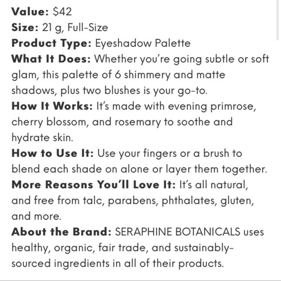 Sakura + Sage Vegan Eyeshadow & Blush Palette - Picture 2 of 7